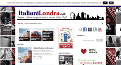 Desktop Screenshot of italianilondra.net