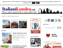 Tablet Screenshot of italianilondra.net